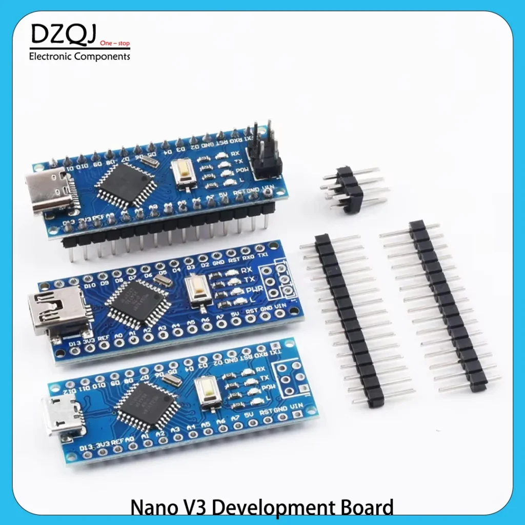 Arduino Nano V3 Board - CH340 USB, ATmega328P Compatible