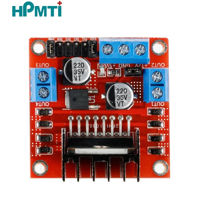 L298N Dual H-Bridge Motor Driver Module - For Arduino & Robotics