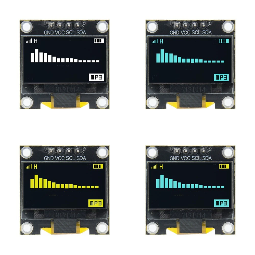 0.96" OLED Display Module I2C - 128x64 for Arduino & ESP32