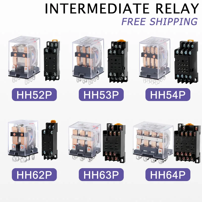 Electromagnetic Relay Module 12V/24V - Multi-Channel Control Relay