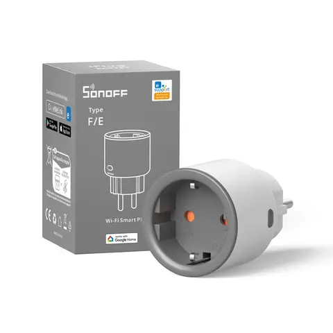 SONOFF S60 WiFi Smart Plug - Compact Smart Socket (Genuine Sonoff)