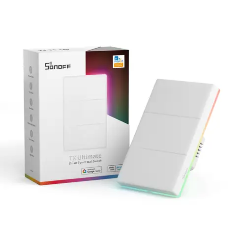 SONOFF T5 WiFi Smart Touch Switch - Glass Panel (Genuine Sonoff)