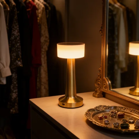 Touch Sensor LED Table Lamp - Dimmable Bedside Night Light